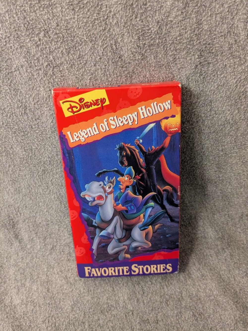 1994 Disney Legend of Sleepy Hollow Favorite Stories VHS Tape